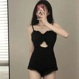 フロントカット水着