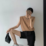 パワーショルダーカットソー