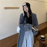 シンプルロングカーディガン/コート