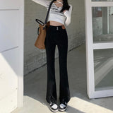 センターラインスリットデニム