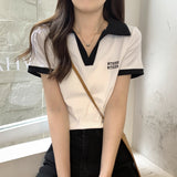 バイカラーポロTシャツ