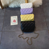 カラーキルトバッグ