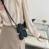 パズルモチーフスマホショルダー/ミニバッグ