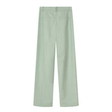 ハイウエストストレートカラーパンツ