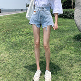 イレヘムハイウエストデニムパンツ