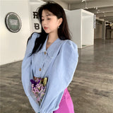 ショートデニムトップス/ジャケット