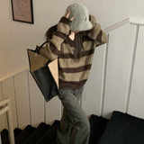 ローゲージボーダーニット