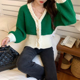 ツイストカーディガン