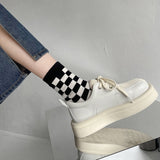 ストライプライン厚底スニーカー