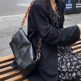 べっ甲チェーンショルダーバッグ