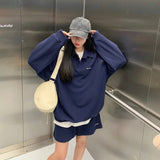 ポロシャツ+ハーフパンツセットアップ