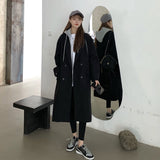 レイヤード風ダブルコート