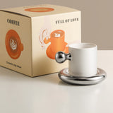 ぽこぽこマグカップ&ソーサー