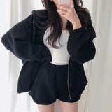 パーカー&ショーパンセットアップ