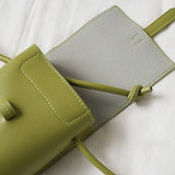 フェイクレザースマホショルダー/ミニバッグ