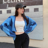 ブルーアーガイルカーディガン/ボレロ