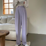 カラーストレートパンツ