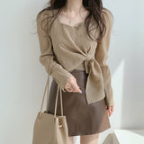 カシュクールブラウス