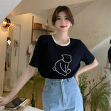 イラストサマーニット