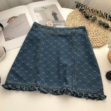 デニムビスチェ3点セットアップ