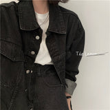 オーバーデニムジャケット