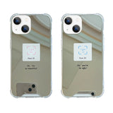 Face認証ミラー iPhoneケース