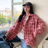 オーバーチェックシャツジャケット