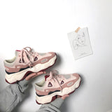 プラットフォームダッドスニーカー