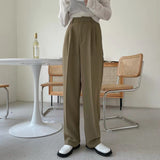 カラーストレートパンツ