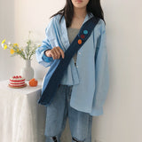 アヒルワッペンスクールバッグ