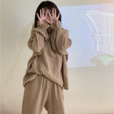 ゆったりドットルームウェア