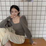 ボリュームスリーブ大人ニット