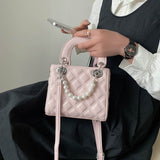 スクエアキルティングミニバッグ