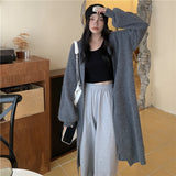 シンプルロングカーディガン/コート