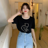 イラストサマーニット