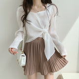 カシュクールブラウス