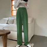 カラーストレートパンツ