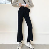 アシメデザインカットオフデニム