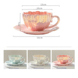 オパールフラワーマグカップ&ソーサー