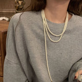 デザインパールネックレス