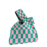 ニットハンドバッグ