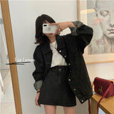 オーバーデニムジャケット