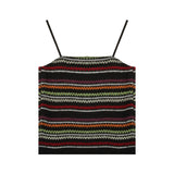 カラーボーダーキャミソール