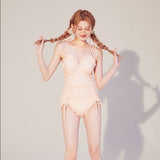 ギンガムチェックワンピース水着