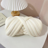 【8色展開】もこもこ手編みハンドバッグ