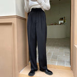 カラーストレートパンツ