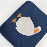 アヒルワッペンスクールバッグ