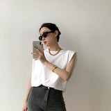 パワーショルダーカットソー