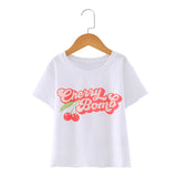 チェリーレターTシャツ