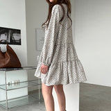 ルーズフローラルワンピース